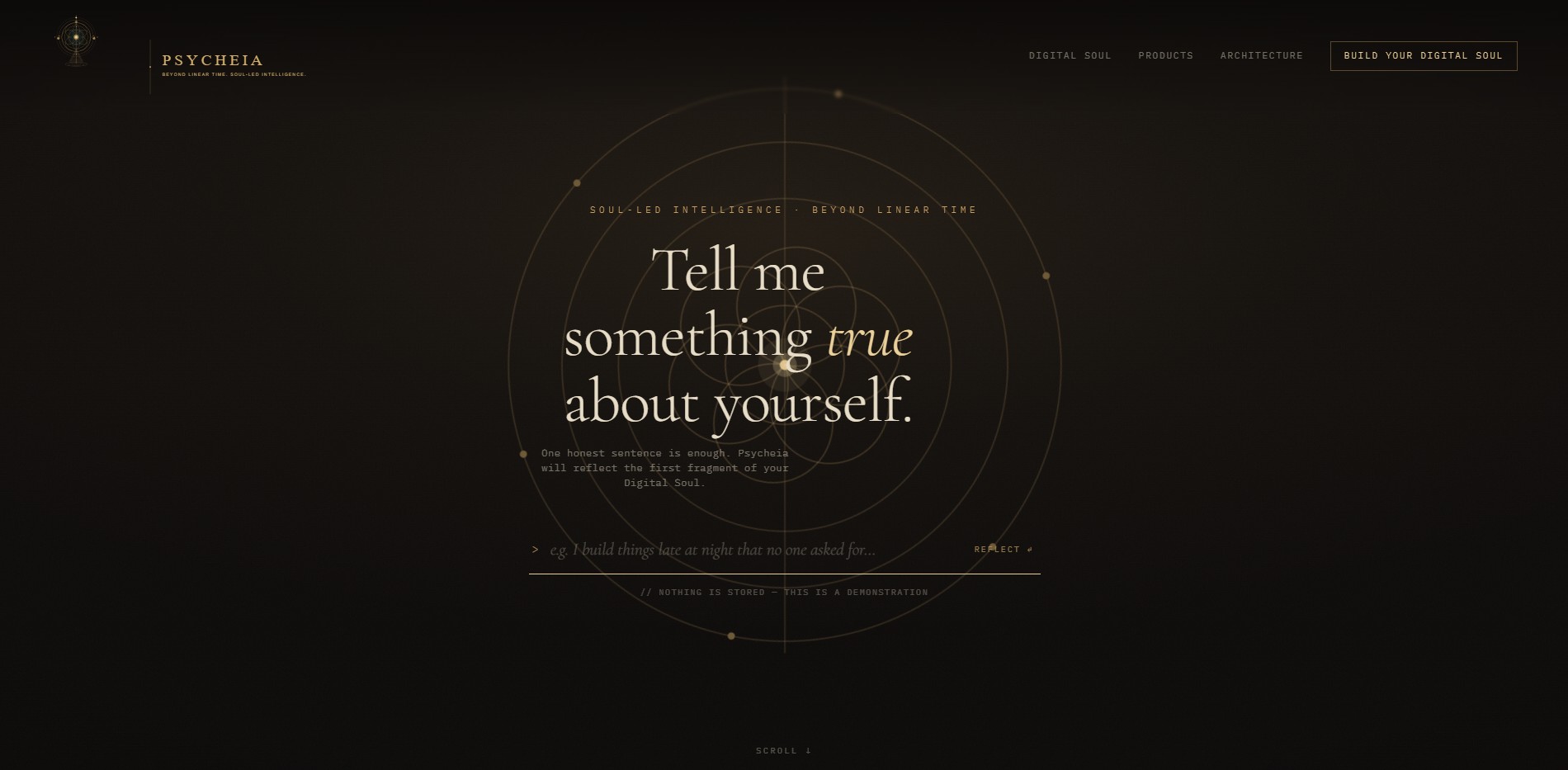 Psycheia — AI-powered digital identity platform built by Webformers